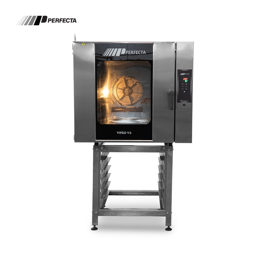 Forno Turbo Vipão V.5 de 6 assadeiras (Gás)