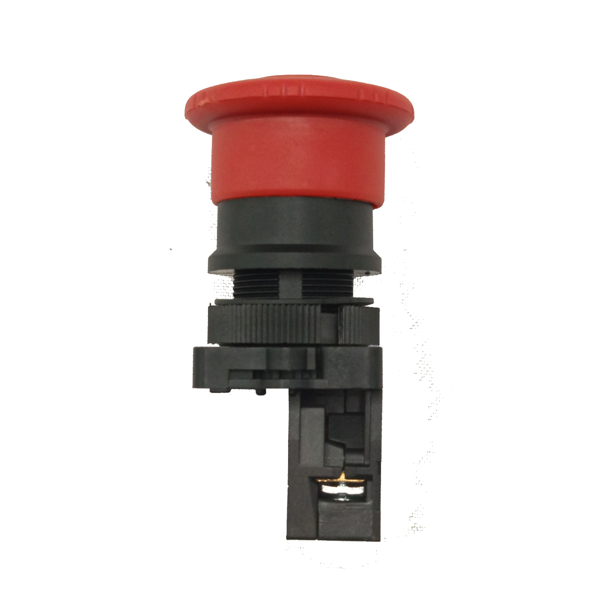 Botão De Emergência Cogumelo Vermelho Com Trava 1NF 22mm - Imagem 5