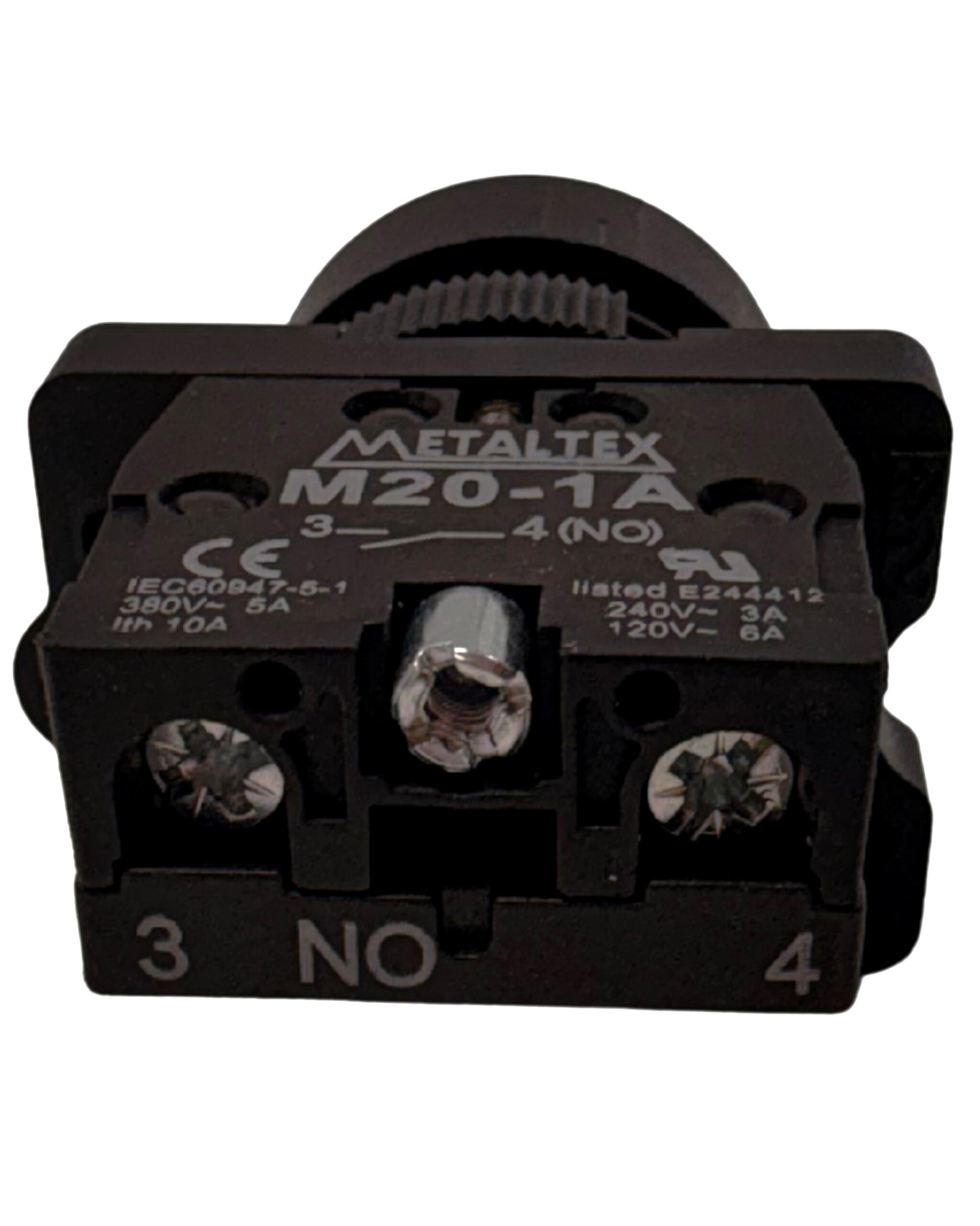 Botão Pulsador Faceado Verde 1NA 22mm P20AFR-G-1A - Imagem 5