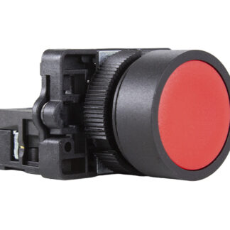 Botão Pulsador Faceado Vermelho 1NF 22mm P20AFR-R-1B